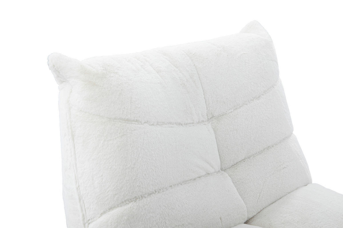 GUNGSTOL i vävt tyg cremefärgad  - svart/cremefärgad, Modern, metall/textil (91,4/92,7/107,9cm) - Livetastic