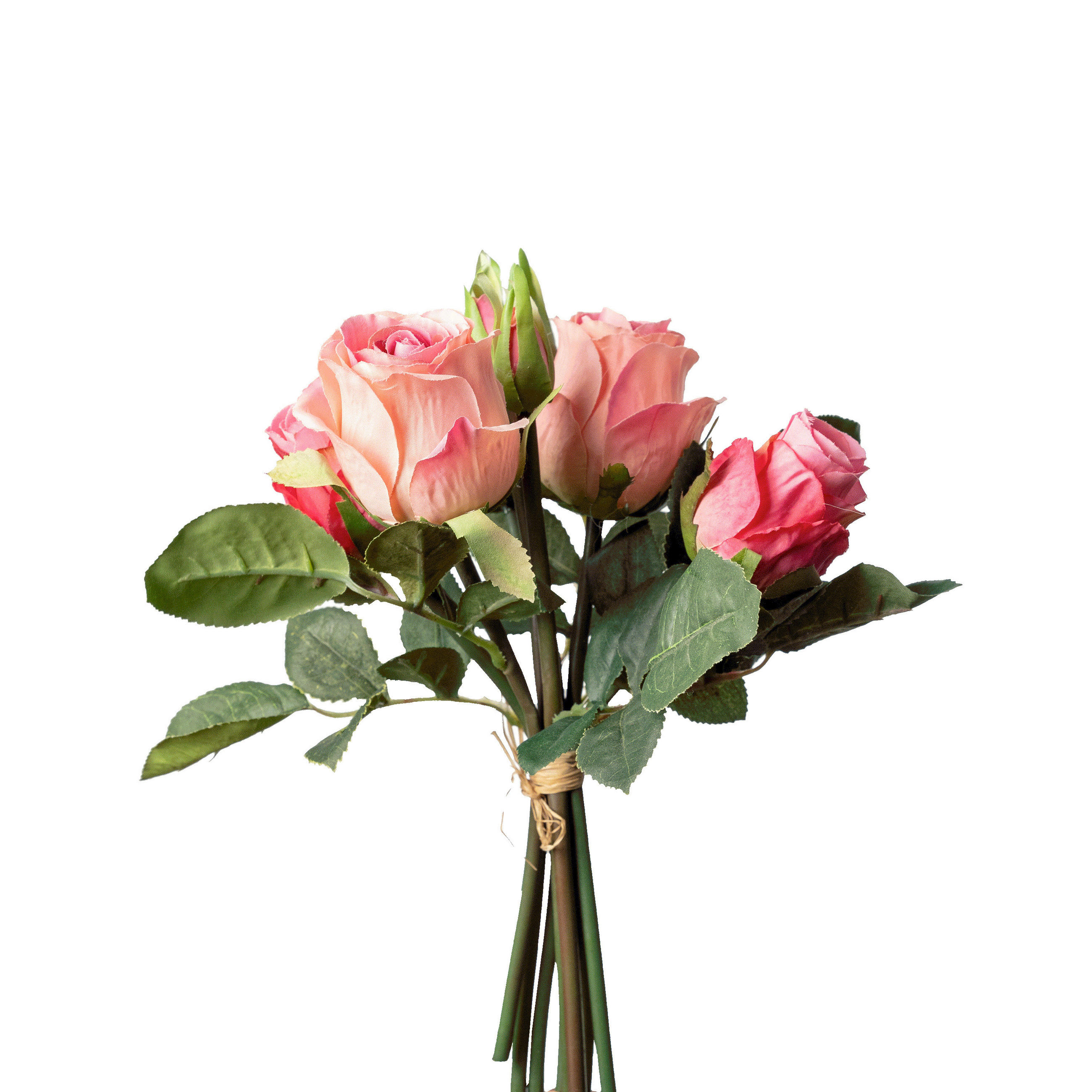 KUNSTBLUME - Pink, Basics, Kunststoff (27cm)