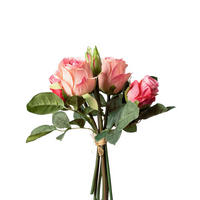 KUNSTBLUME  - Pink, Basics, Kunststoff (27cm)