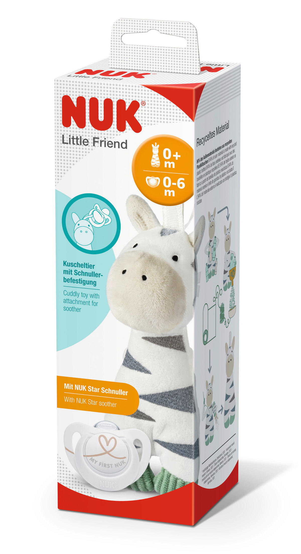 BABYGESCHENKSET  - Basics, Kunststoff/Textil (6,6/6,6/23cm) - NUK