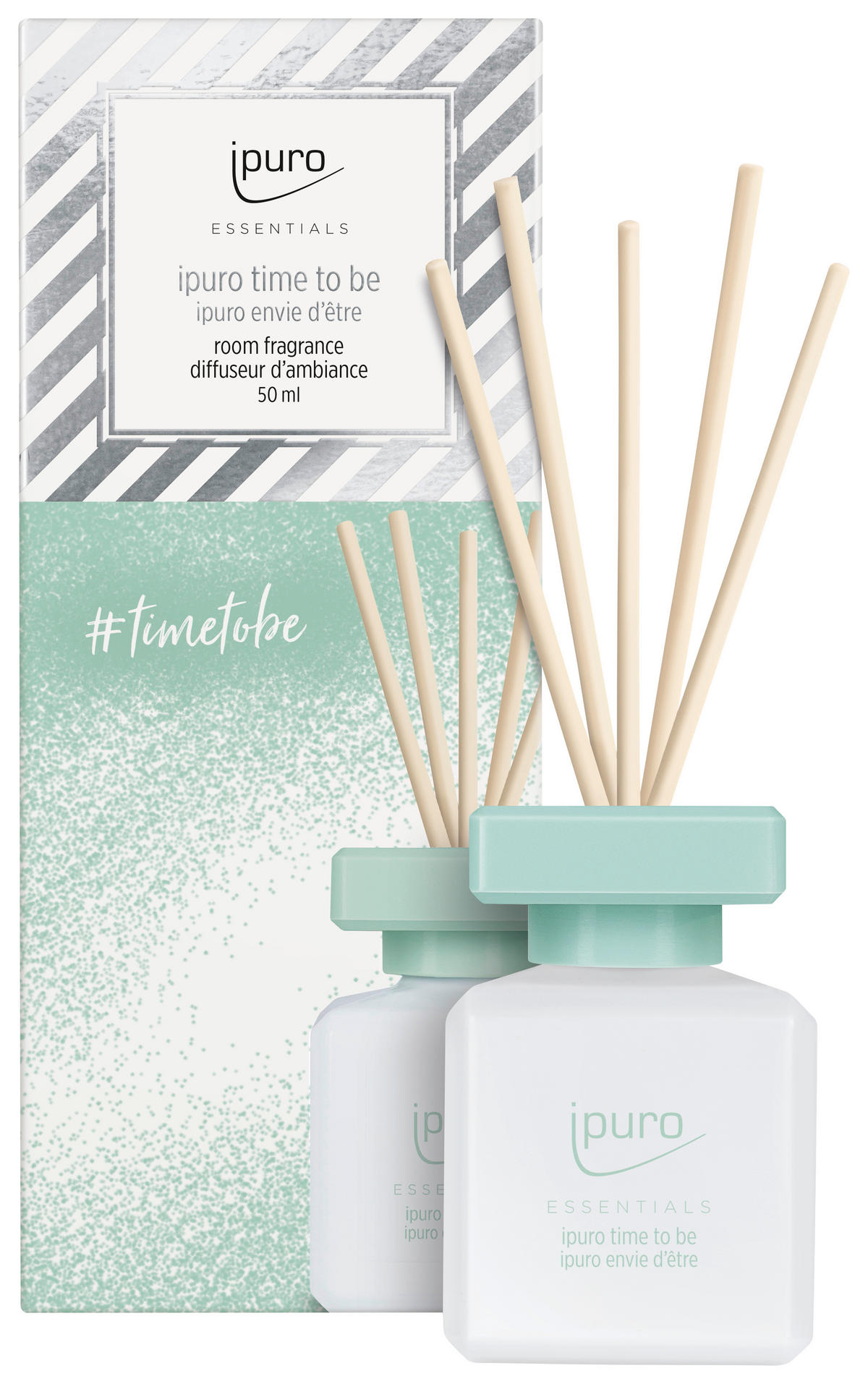 DIŠAVA ZA PROSTOR Essentials Time to be  - Basics, steklo (50ml) - Ipuro