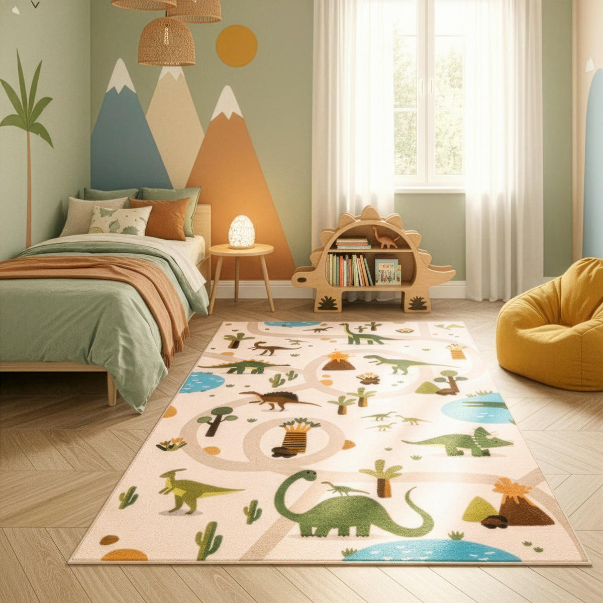 KINDERTEPPICH 160/230 cm Coco  - Beige, Trend, Kunststoff/Textil (160/230cm) - Ayyildiz 