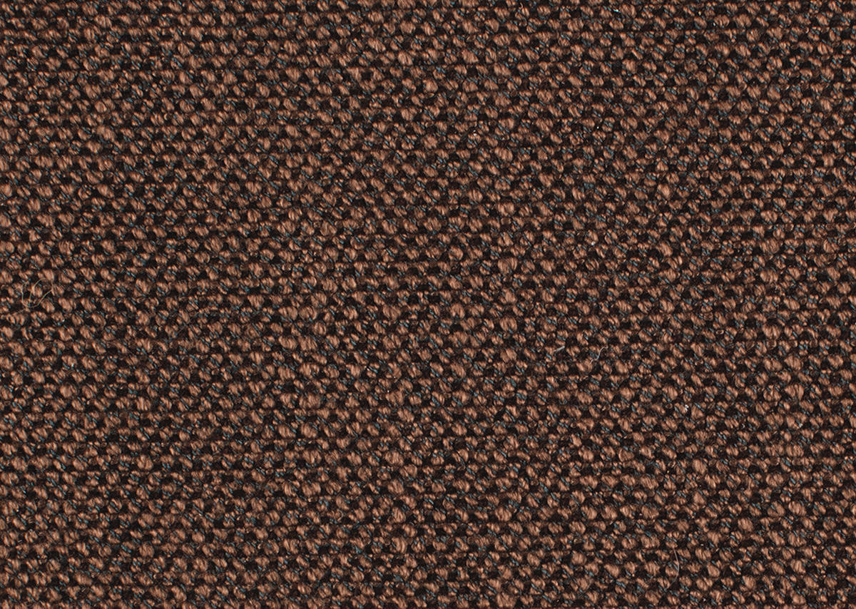 RÉCAMIERE in Flachgewebe Braun  - Schwarz/Braun, Design, Textil/Metall (227/89/101cm) - Dieter Knoll