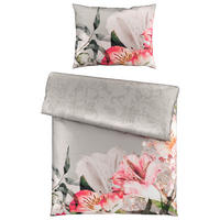 ÁGYNEMŰHUZAT-GARNITÚRA  - rózsaszín/szürke, Konventionell, textil (140/200cm) - Esposa