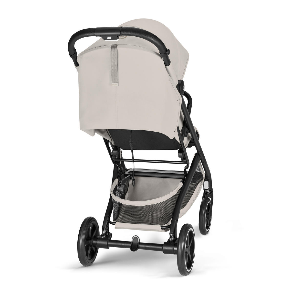 BUGGY BEEZY BLK  - Hellgrau/Schwarz, Basics, Kunststoff/Textil (82/45,5/107cm) - cybex GOLD