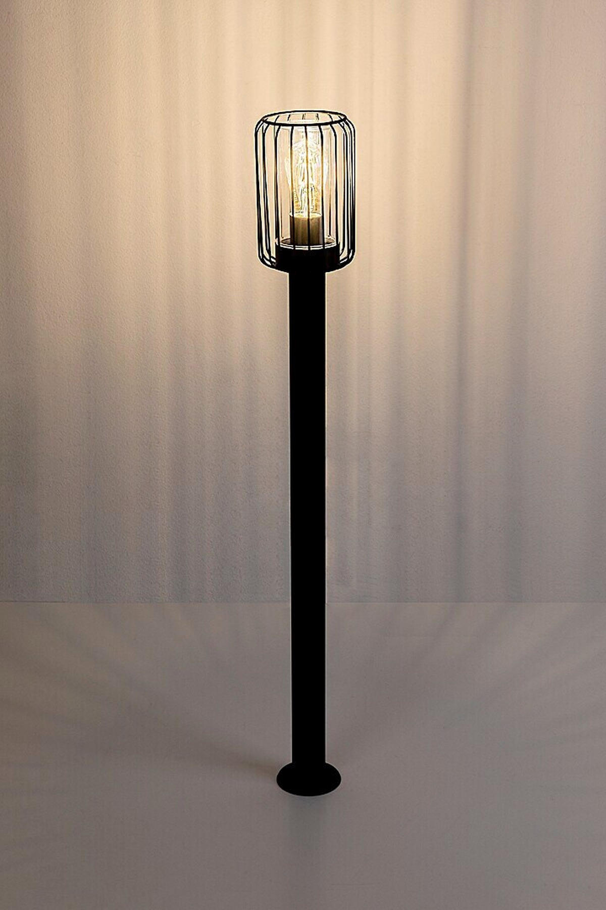 SVJETILJKA PODNA VANJSKA TARPA  - prozirno/crna, Basics, metal/plastika (13,5/100cm)