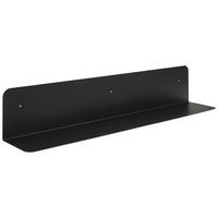 WANDBOARD Schwarz  - Schwarz, Design, Metall (100/18/18cm) - MID.YOU