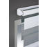 DUOROLLO halbtransparent 120/160 cm - Anthrazit/Weiß, Basics, Textil (120/160cm) DUOROLLO halbtransparent 120/160 cm - Anthrazit/Weiß, Basics, Textil (120/160cm)