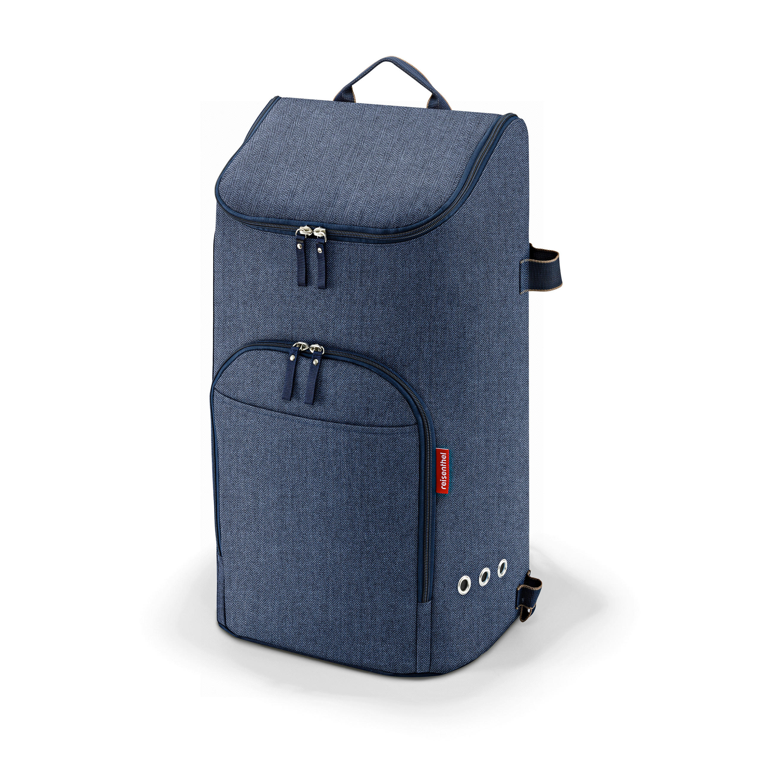 Geantă Shopper - albastru închis, Basics, textil (34/60/24cm)