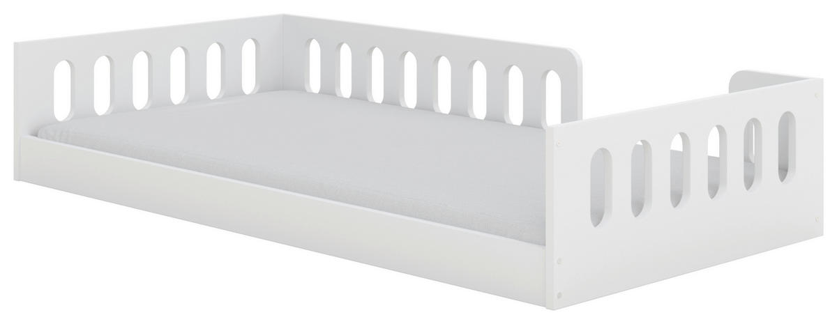 KINDER-/JUNIORBETT 80/180 cm  in  - Birkefarben/Weiß, MODERN, Holz/Holzwerkstoff (80/180cm) - MID.YOU
