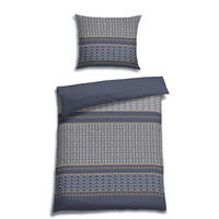 BETTWÄSCHE Renforcé 140/200 cm  - Dunkelblau, Design, Textil (140/200cm) - Florella