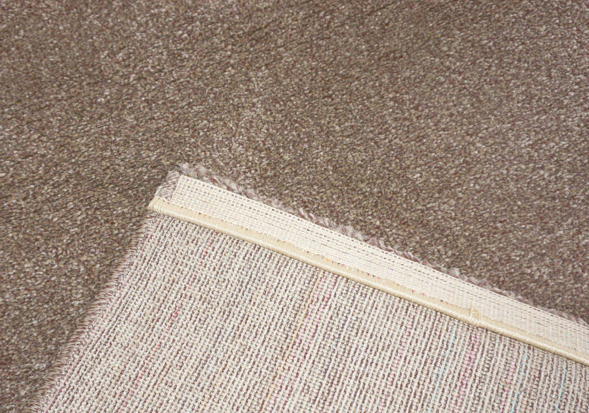 HOCHFLORTEPPICH 67/130 cm Samoa Braun  - Braun, KONVENTIONELL, Kunststoff/Textil (67/130cm) - Novel