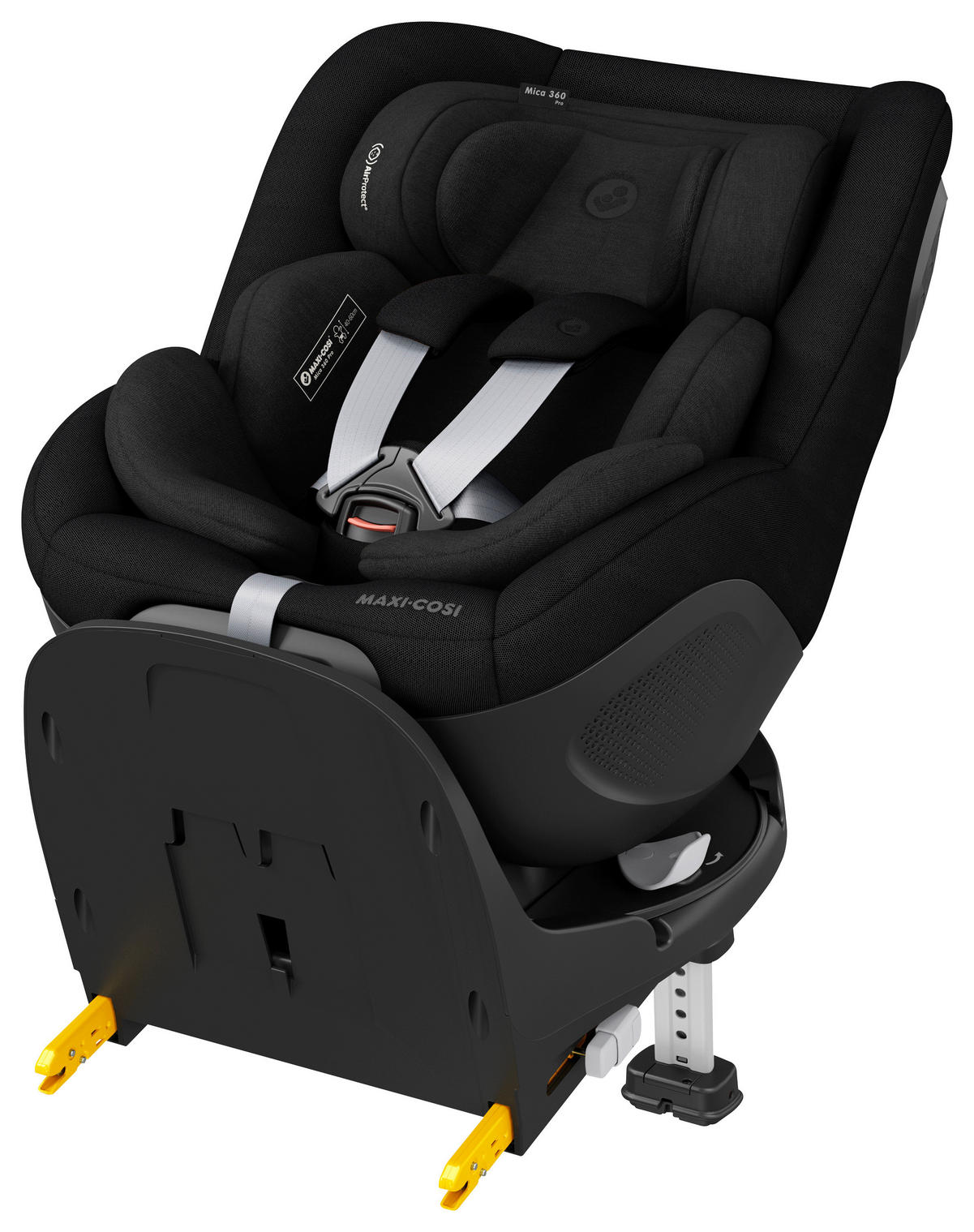 REBOARDER-KINDERSITZ Mica 360 Pro  - Schwarz, Basics, Kunststoff/Textil (44.2/67/74.5cm) - Maxi-Cosi