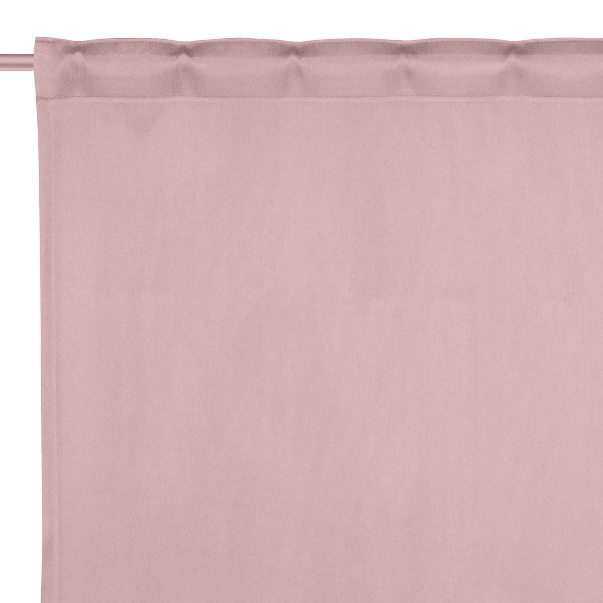 FERTIGVORHANG Verdunkelung  - Rosa, Basics, Textil (135/245cm) - Boxxx