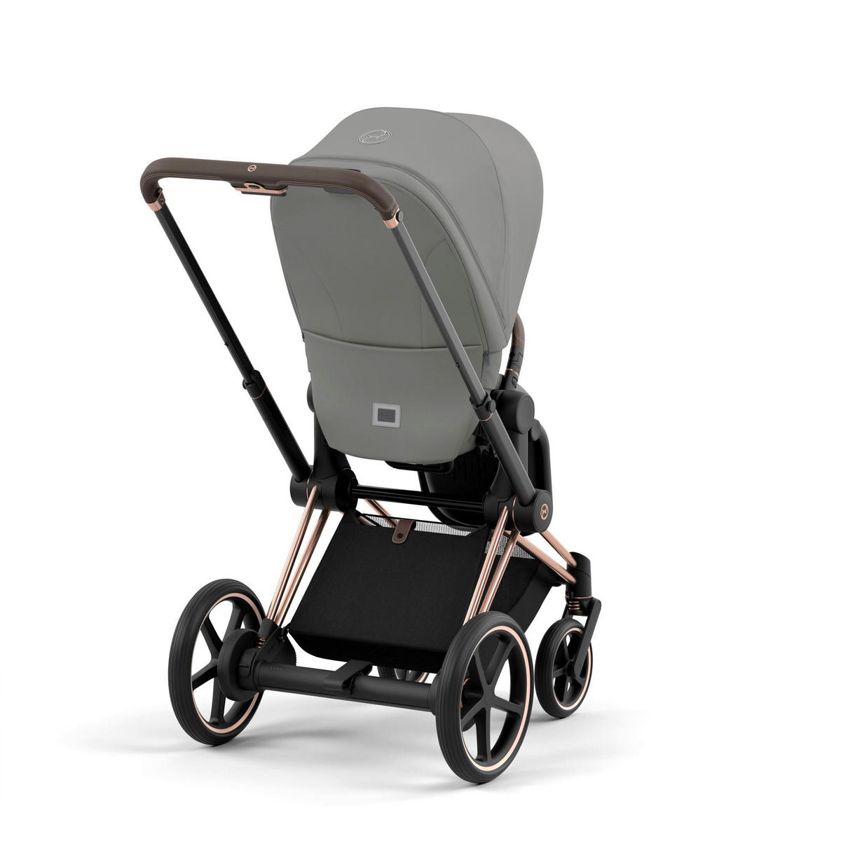 POSTOLJE DJEČJIH KOLICA  ePriam  - ružičasto zlatna, Basics, metal (59/117/95cm) - Cybex