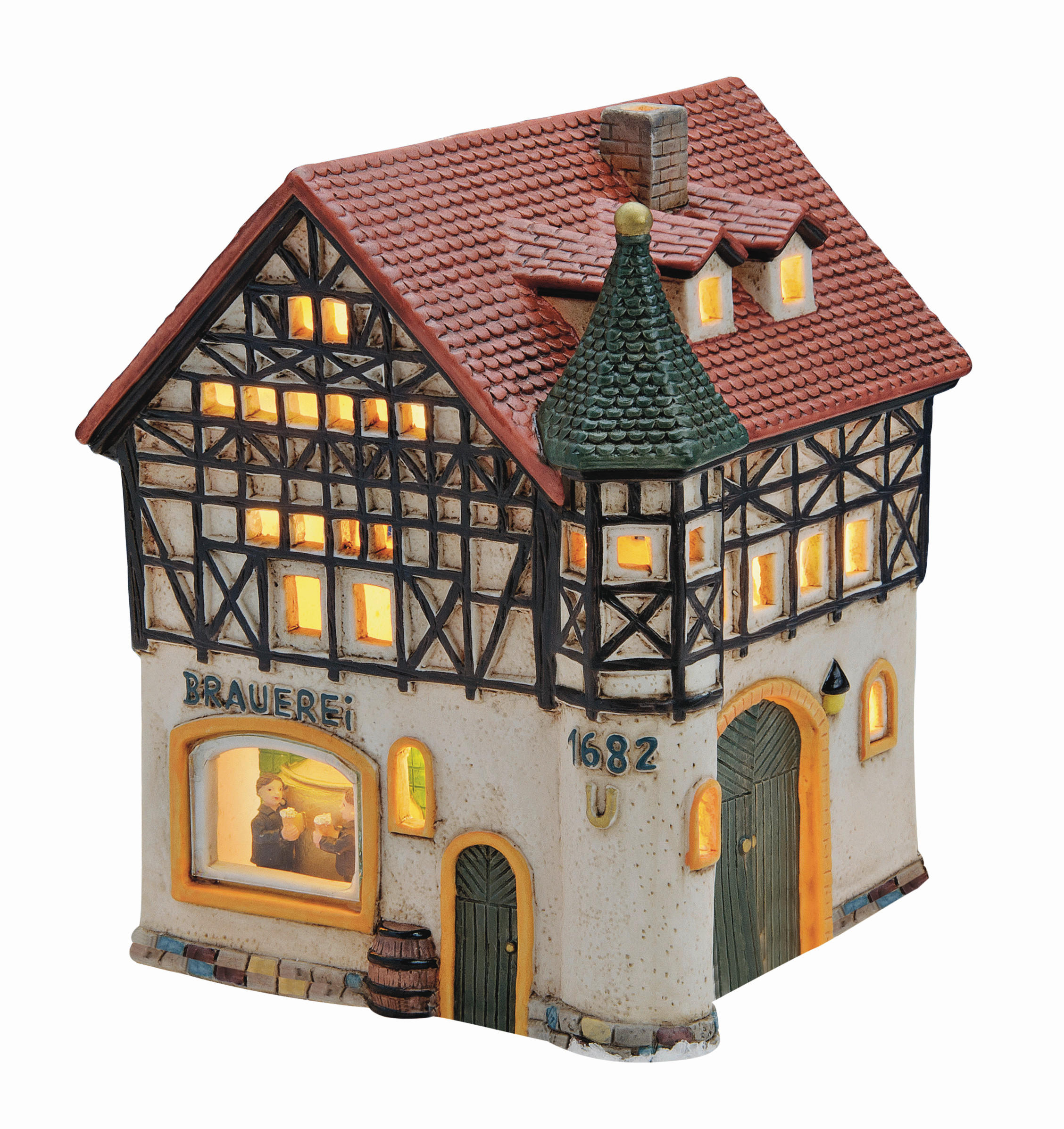 XXXLutz Dekohaus brauerei 1682 Mehrfarbig 15x17x16 cm
