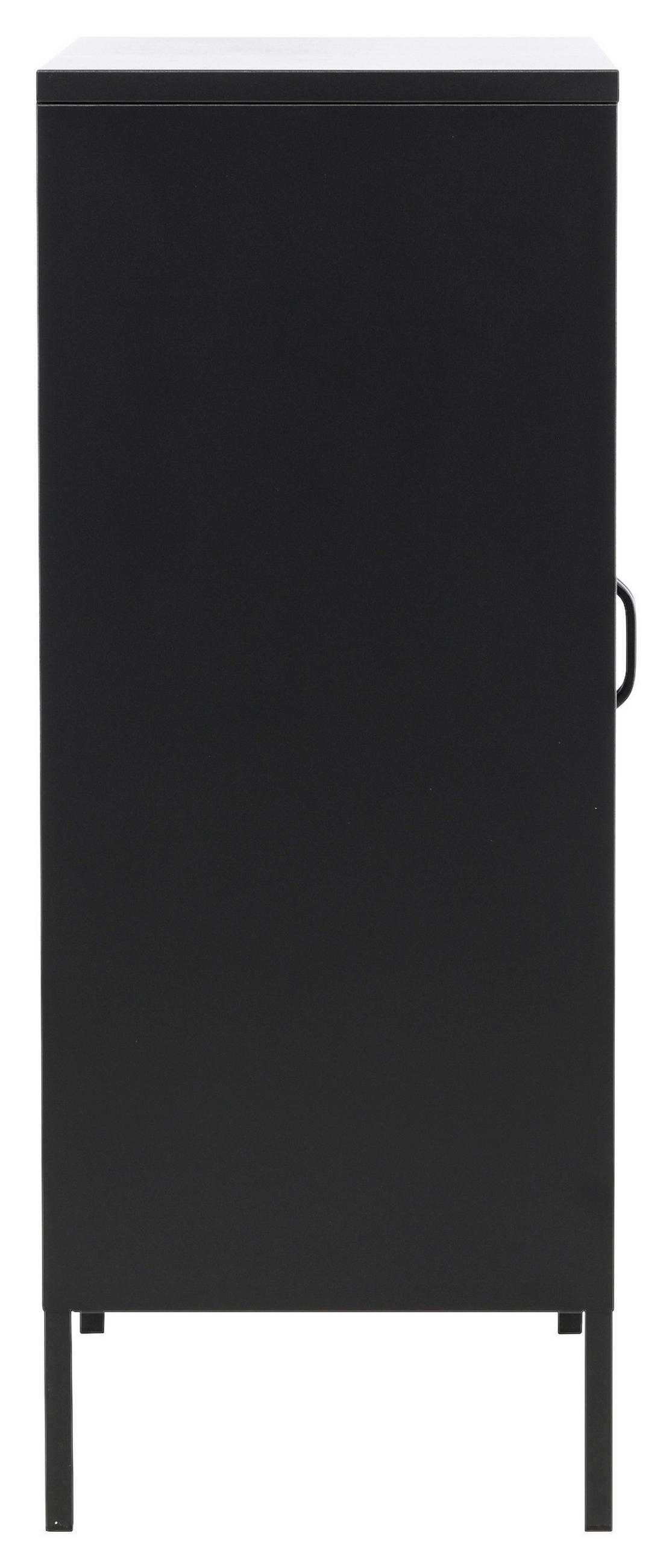 SIDEBOARD  in 80/101.5/40 cm  - Schwarz, Design, Metall (80/101.5/40cm) - Livetastic