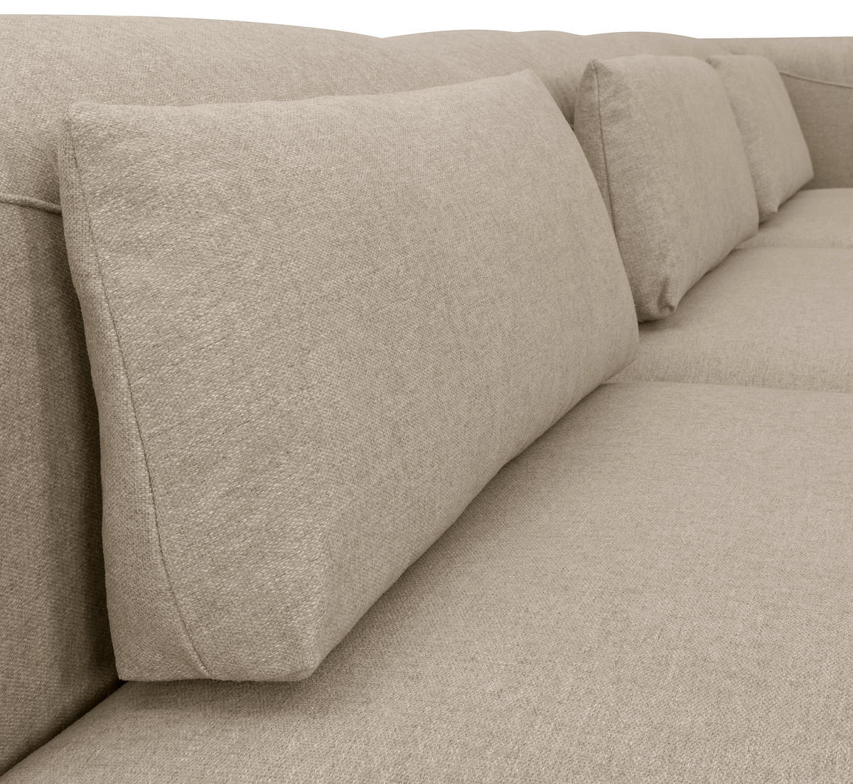 RÜCKENKISSEN  - Creme, Design, Textil (60/25/12cm) - Max Winzer