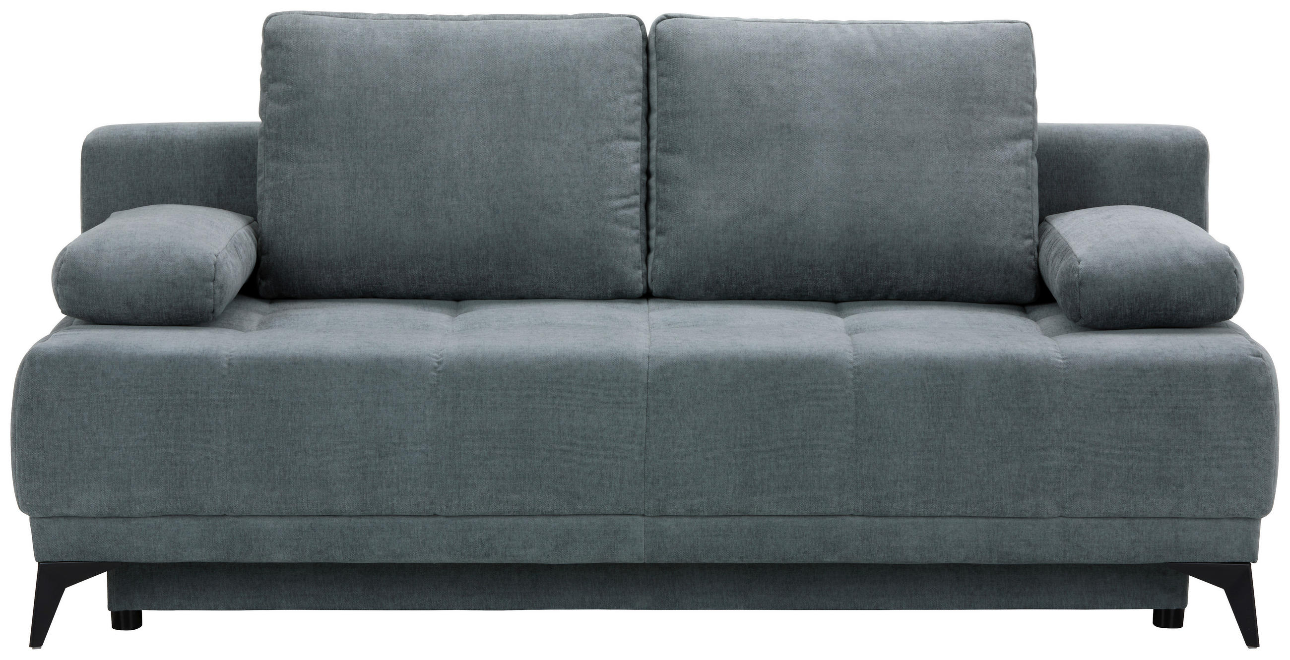BÄDDSOFFA i flatväv blå  - ljusblå/blå, Modern, textil (195/77/100cm) - MID.YOU