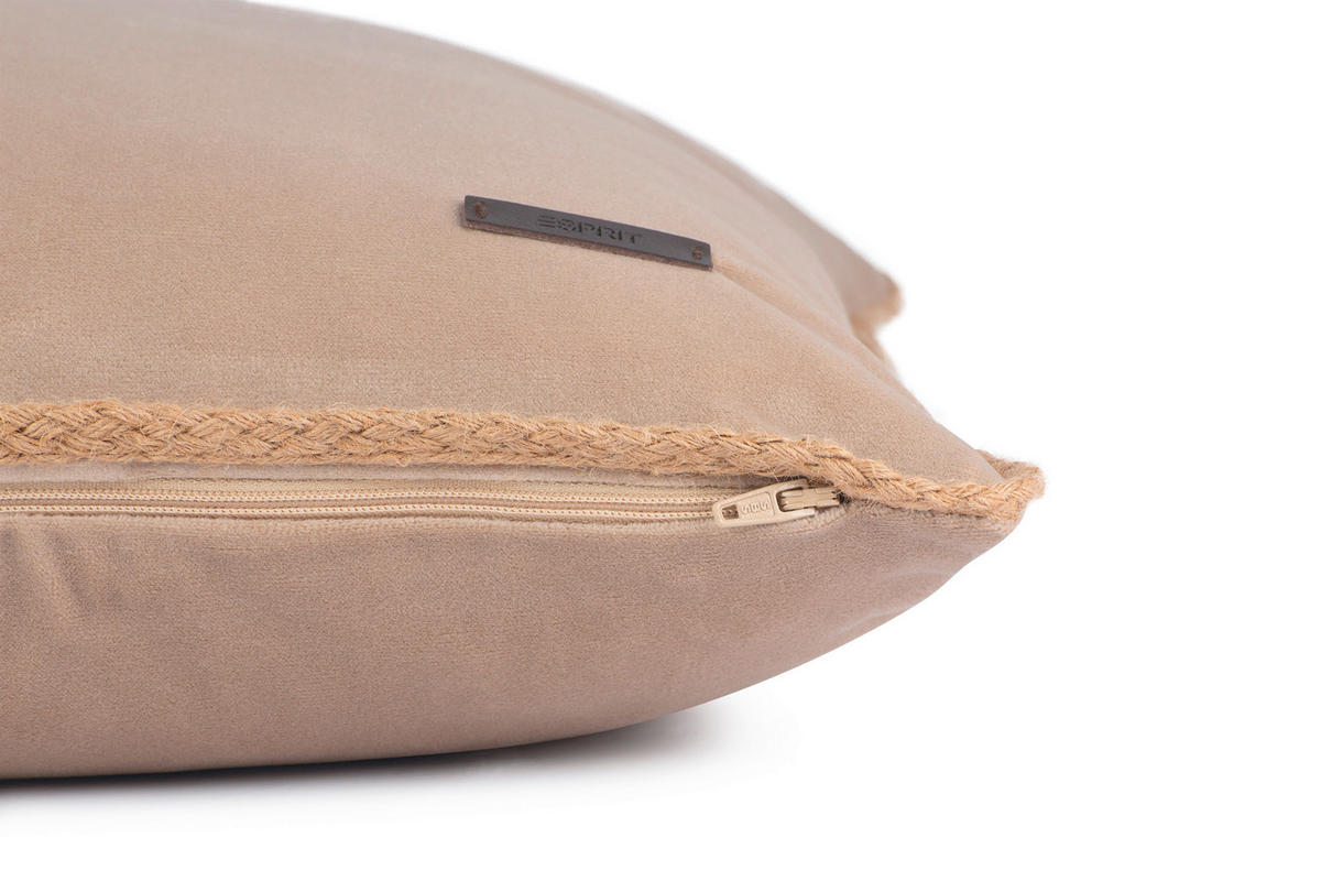 KISSENHÜLLE E-Elenor 38/38 cm  - Beige, Basics, Textil (38/38cm) - Esprit