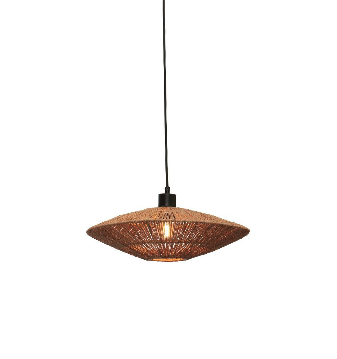 HÄNGELEUCHTE GOOD&MOJO  40/12 cm   - Naturfarben, Trend (40/12cm) - Good & Mojo