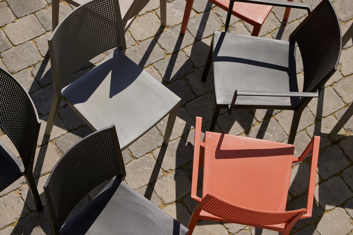 GARTENGARNITUR 3-teilig  - Taupe/Anthrazit, Basics, Kunststoff/Metall (65/80/65cm) - Siena Garden