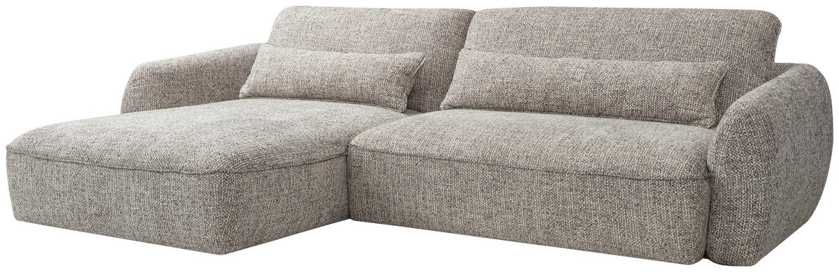 SOFFA i chenille grå  - grå/svart, Design, textil/plast (183/280cm) - Niels Andersson