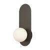 WANDLEUCHTE 13/12/31 cm   - Schwarz, MODERN, Metall (13/12/31cm) - MAYTONI
