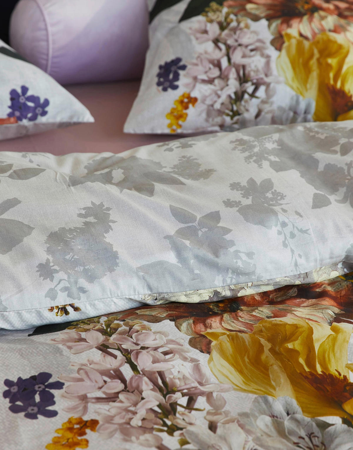 WENDEBETTWÄSCHE Lana Satin 155/220 cm  - KONVENTIONELL, Textil (155/220cm) - Essenza