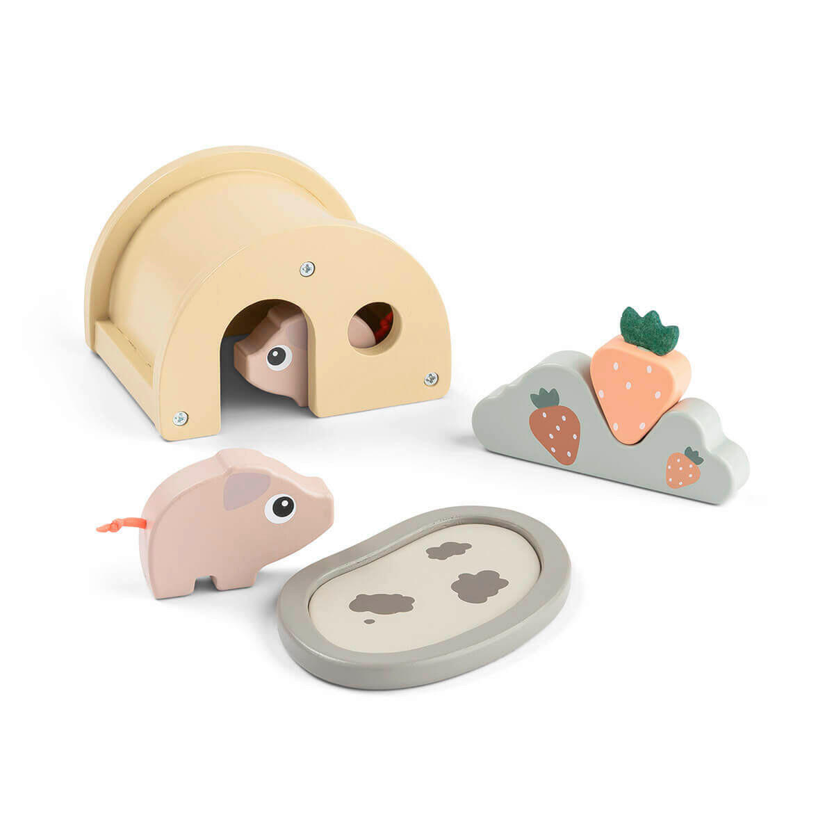 SPIELTIER  - Multicolor, Basics, Holz/Holzwerkstoff (14,5/10,0/14,7cm) - done by deer