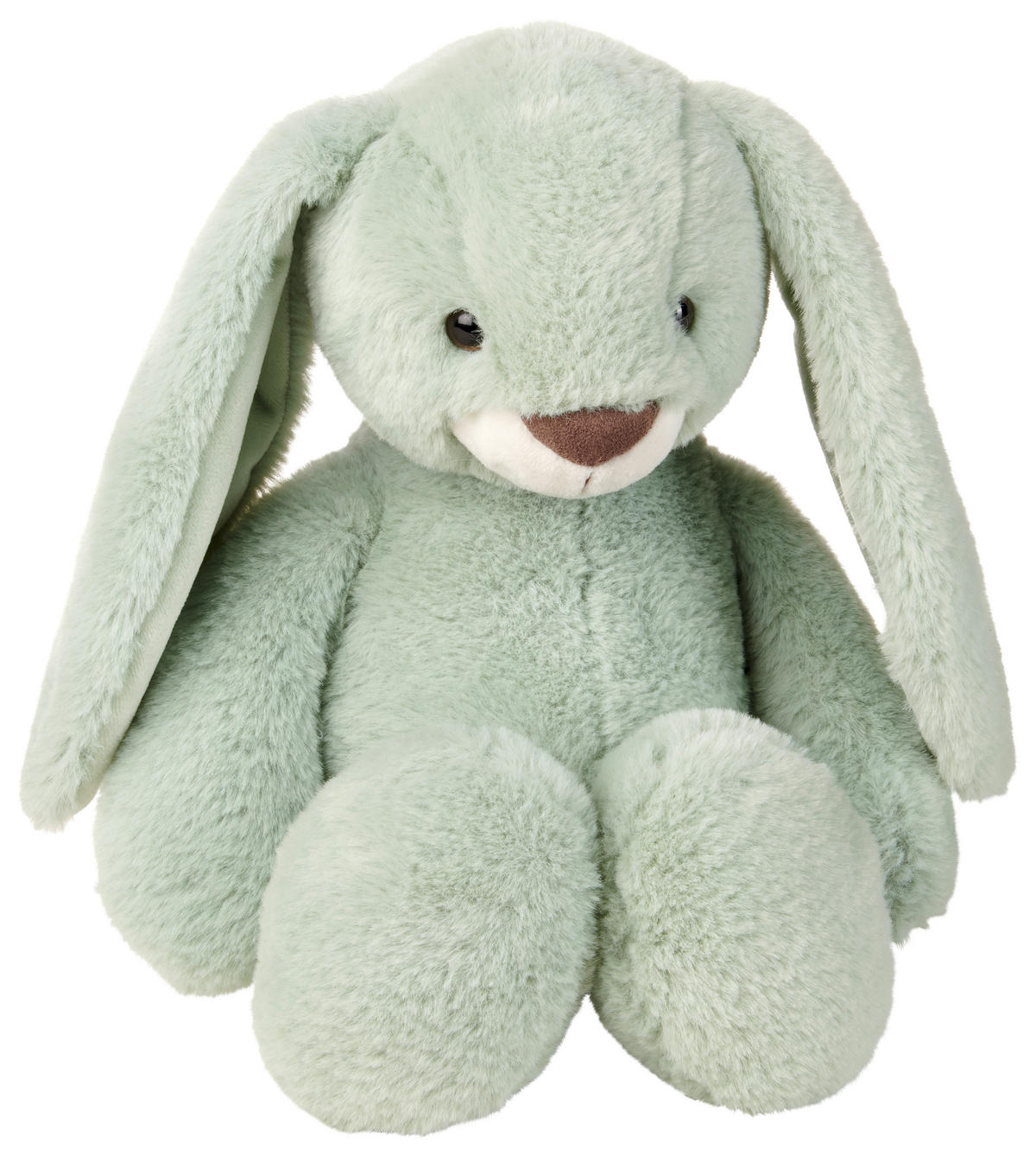 PLIŠANA ŽIVOTINJA  zec  - pastelno zelena, Basics, tekstil/plastika (20cm) - My Baby Lou