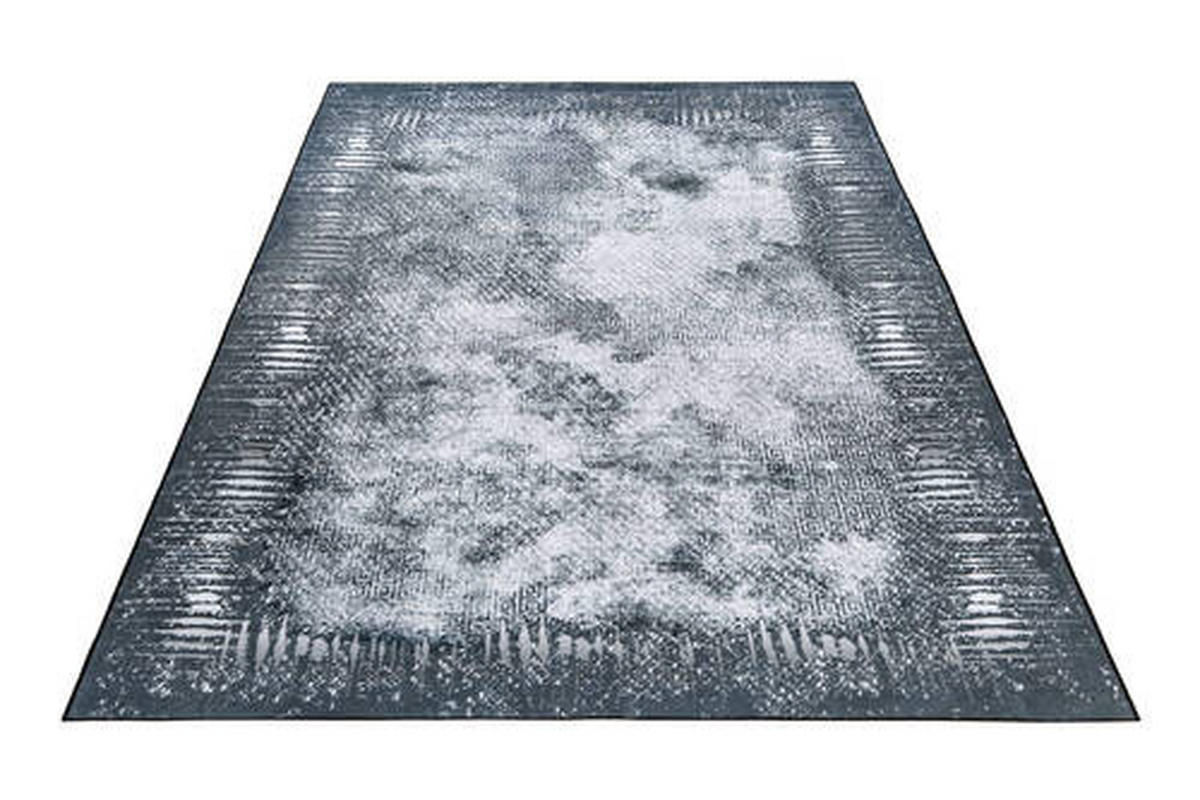 FLACHWEBETEPPICH 80/150 cm My Tampa  - Grau, Design, Textil (80/150cm)