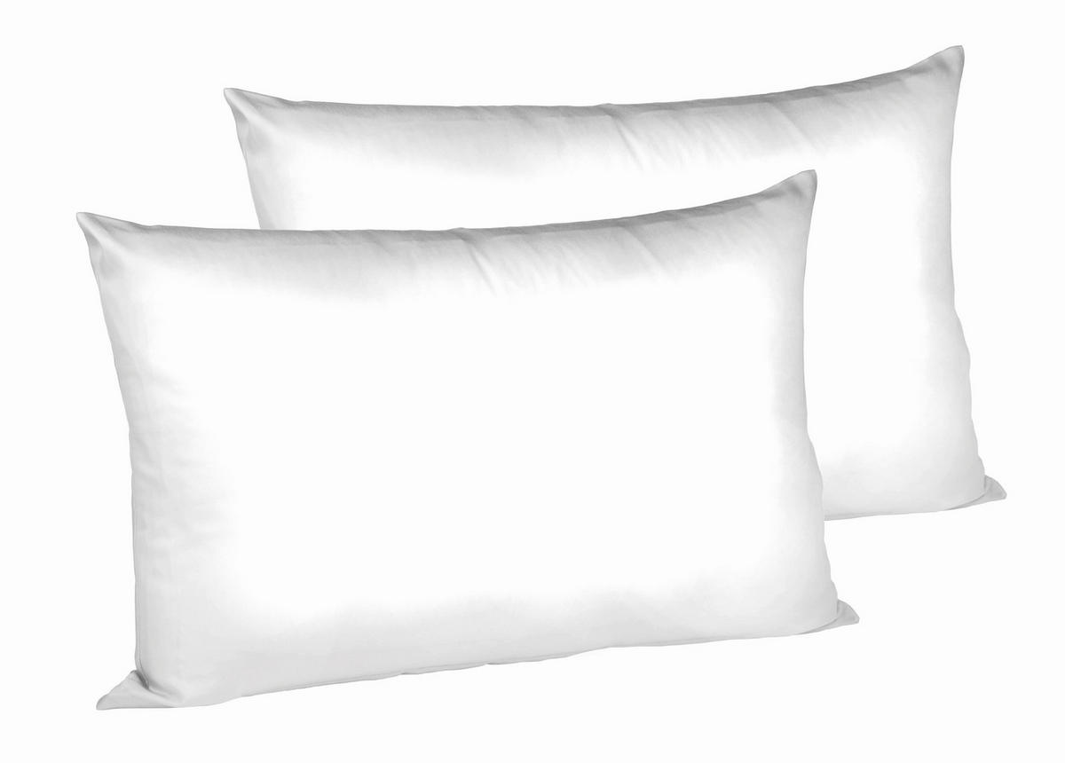 KISSENHÜLLEN-SET 40/60 cm  - Weiß, Basics, Textil (40/60cm) - Fleuresse