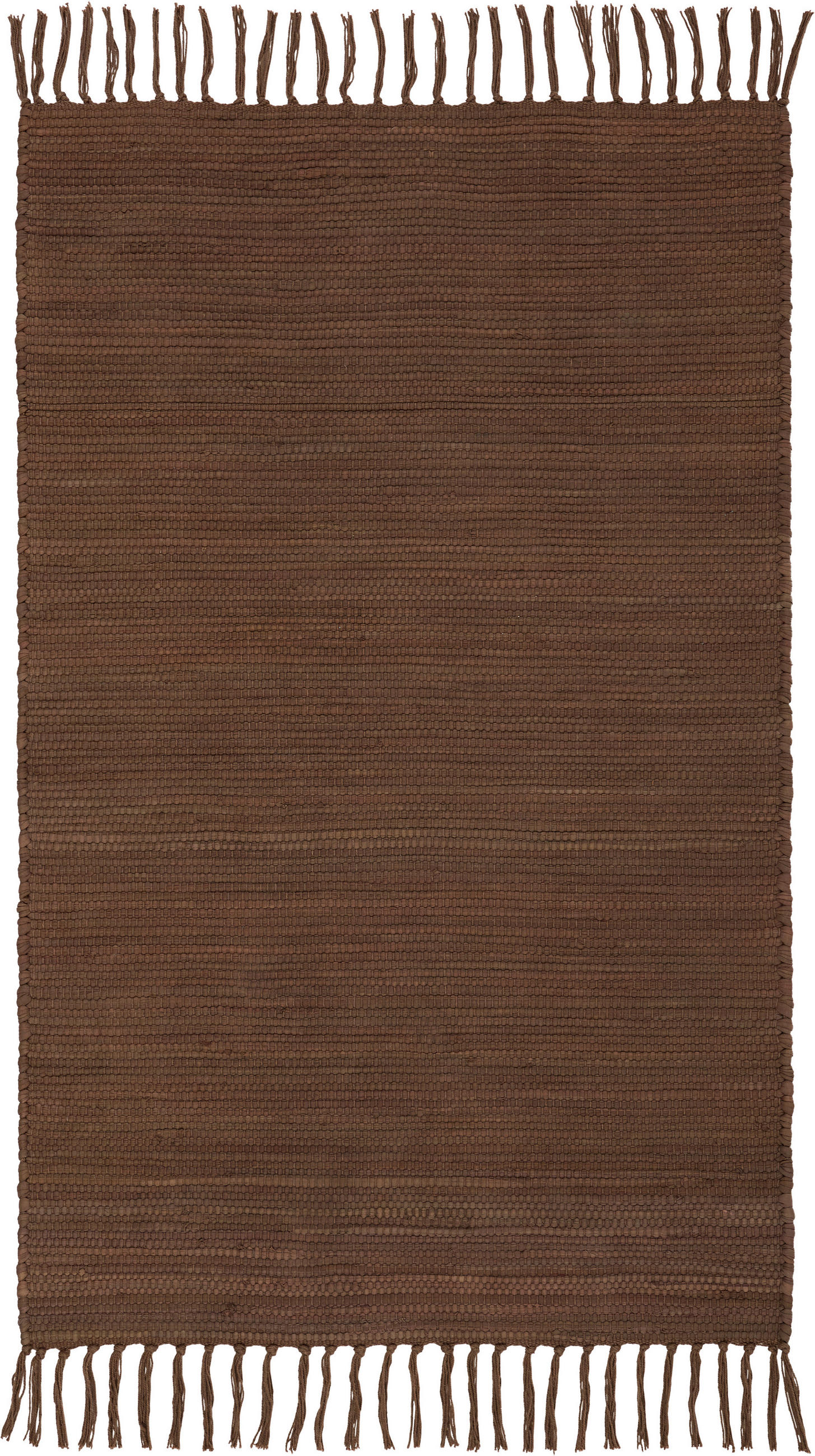RUČNE TKANÝ KOBEREC, 70/120 cm, hnedá - hnedá, Basics, textil (70/120cm) - Boxxx