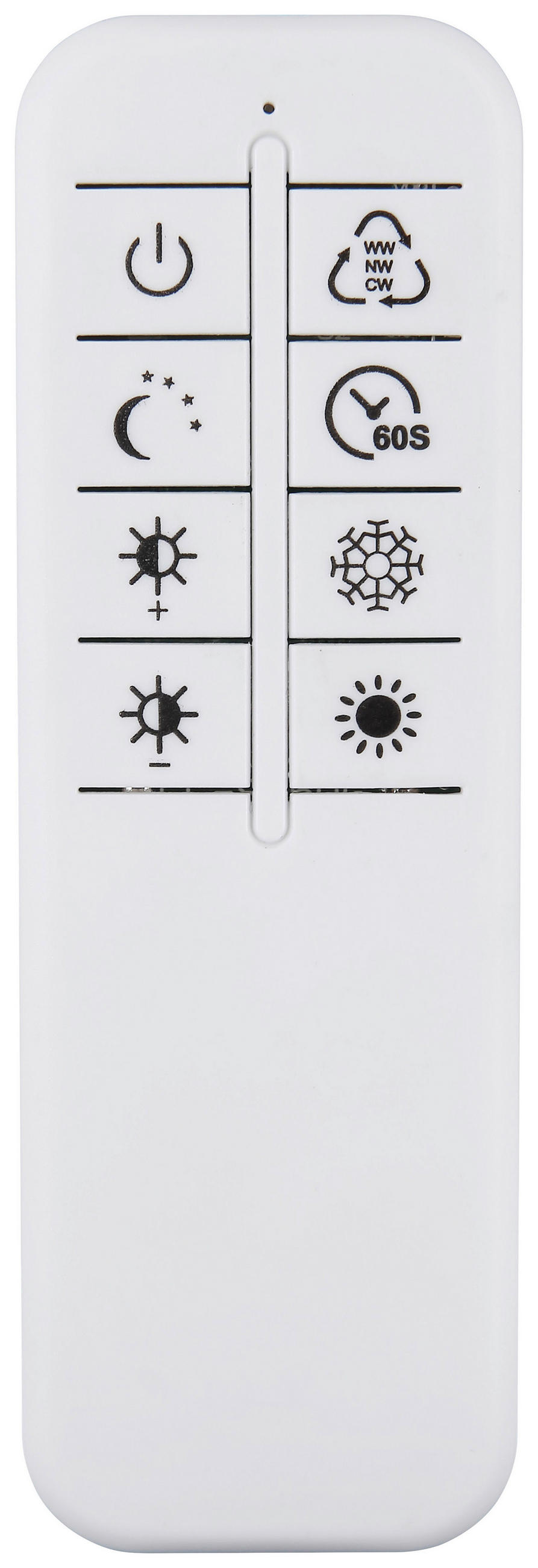 LED-DECKENLEUCHTE 126,4/105,3/13 cm   - Silberfarben/Weiß, Design, Kunststoff/Metall (126,4/105,3/13cm) - Globo
