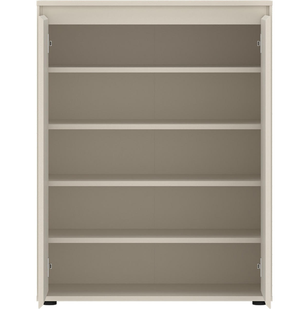 SCHUHSCHRANK  in 115,5/96,8/35,3 cm  - Kaschmir, Design, Holzwerkstoff (75/96,8/35,3cm) - Livetastic