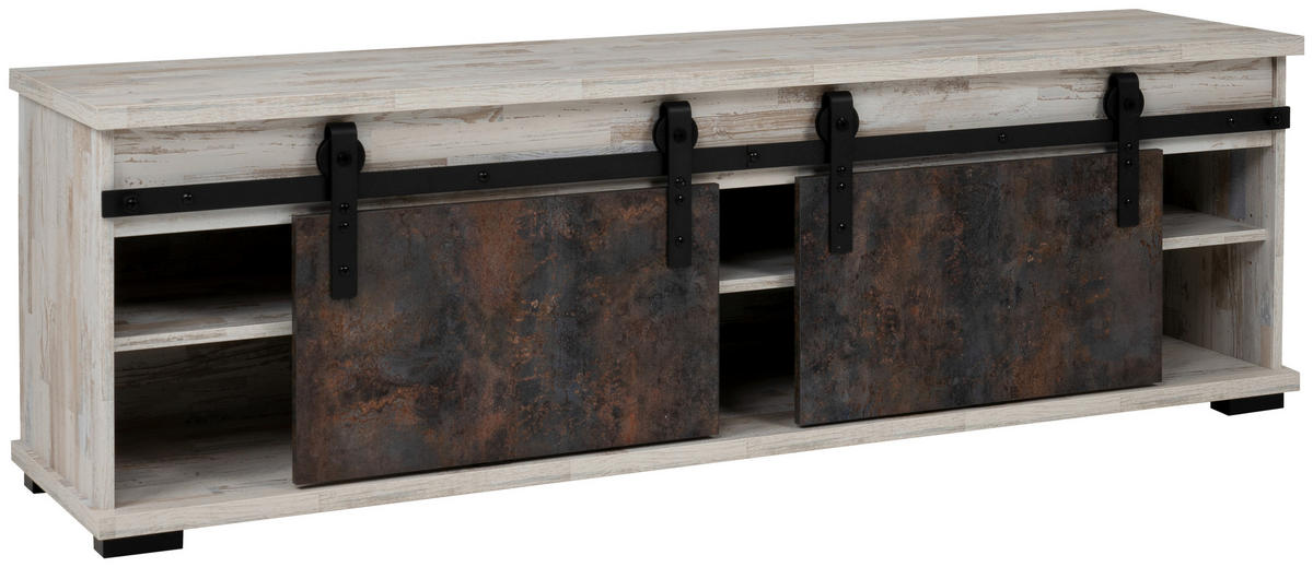TV-ELEMENT 160/50/40 cm  - Schwarz, Basics, Holzwerkstoff/Kunststoff (160/50/40cm) - MID.YOU