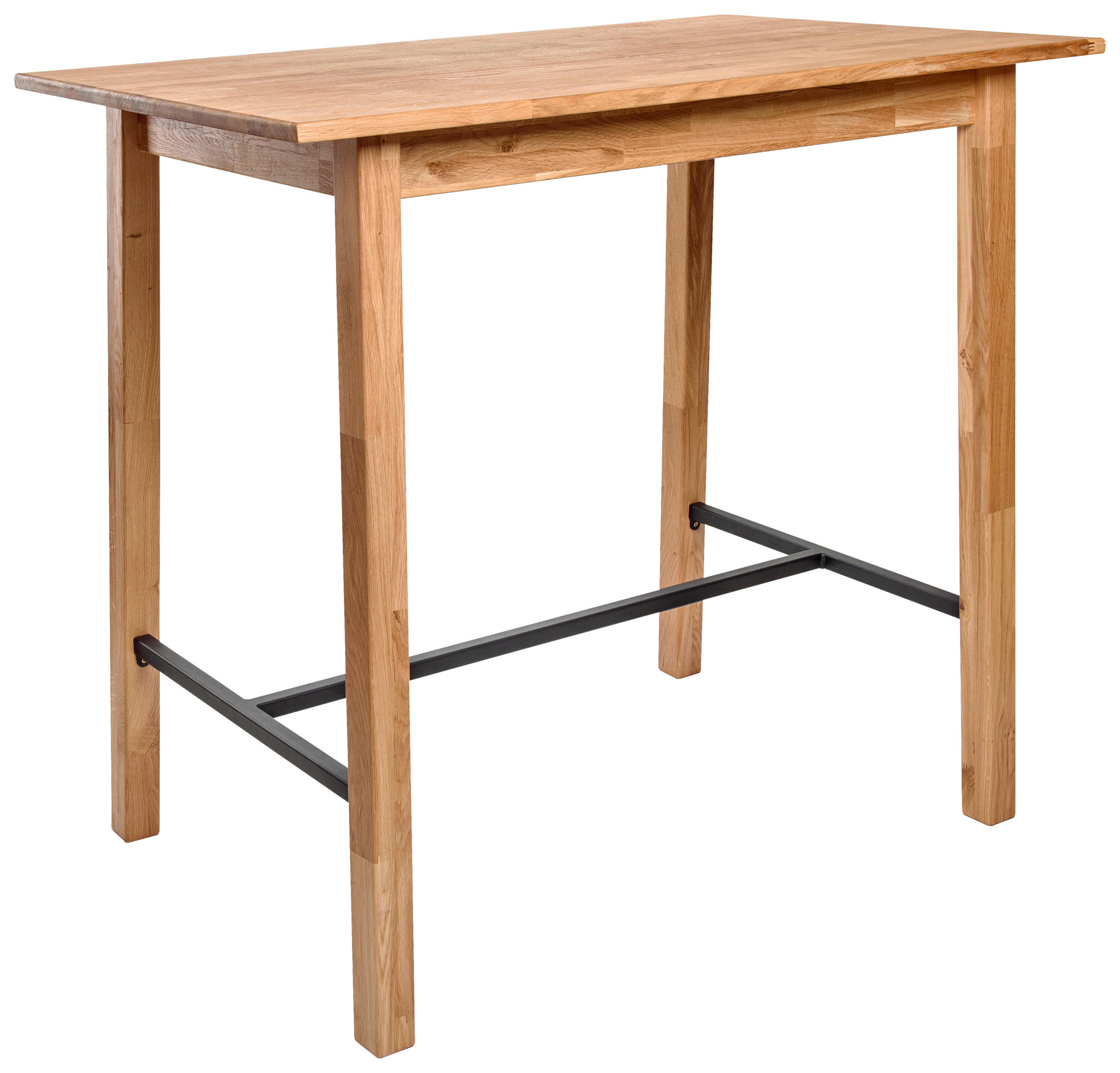 BARTISCH in Holz 117/70/105 cm   - Wildeiche, KONVENTIONELL, Holz (117/70/105cm)