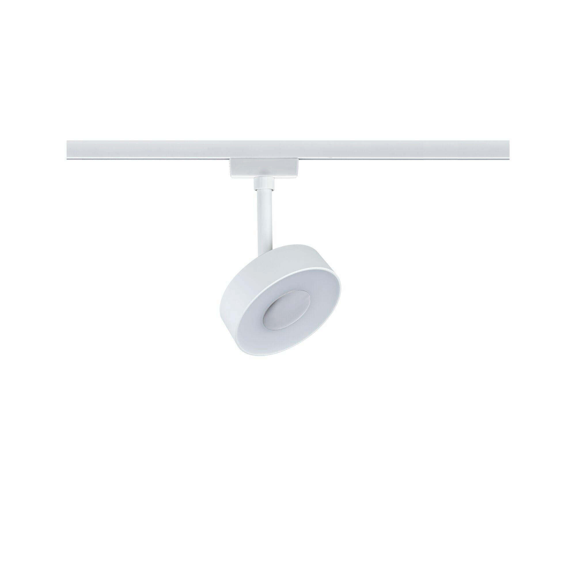 SCHIENENSYSTEM-STRAHLER - Weiß, Basics, Kunststoff/Metall (10/13,5cm) - Paulmann