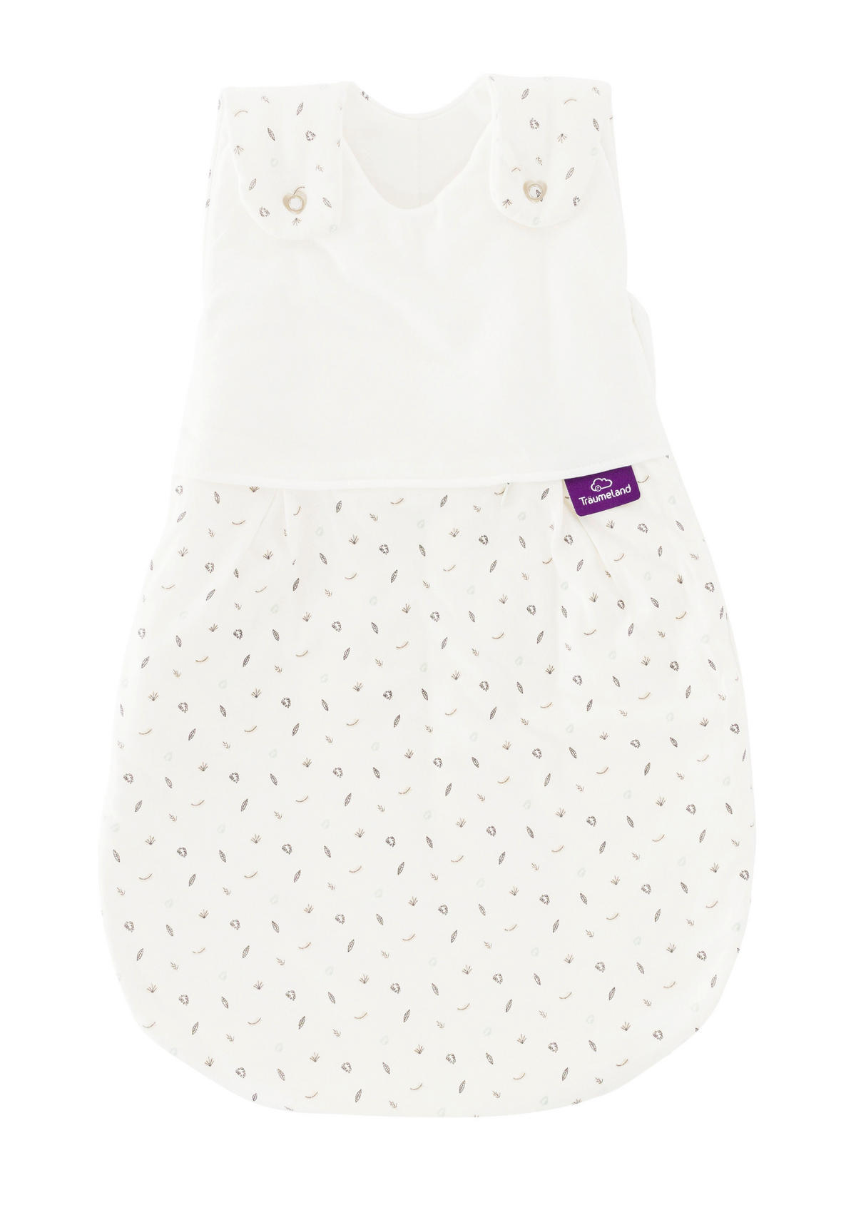 BABYSCHLAFSACKSET Faultier    56/62   - Weiß, Trend, Textil (56/62null) - Träumeland