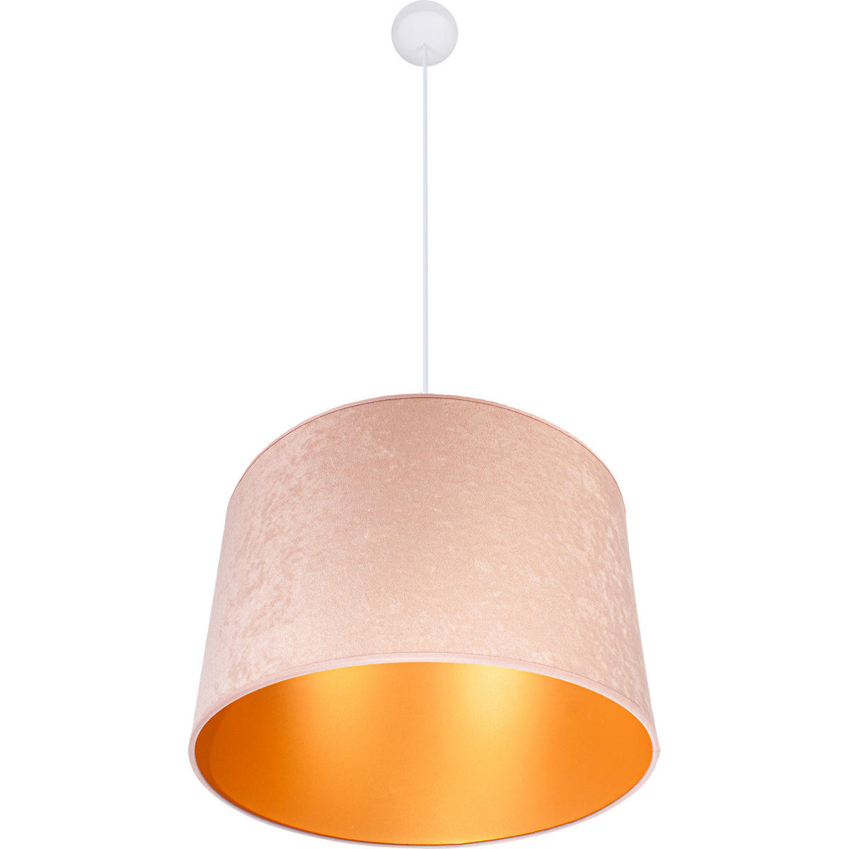 HÄNGELEUCHTE 40/100 cm  - Beige/Weiß, Basics, Holz (40/100cm)