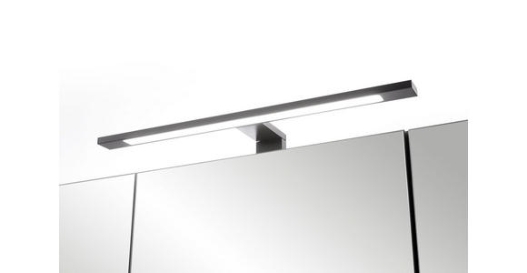 SPIEGELSCHRANK 100/64/20 cm  - Sandfarben/Schwarz, KONVENTIONELL, Glas/Holzwerkstoff (100/64/20cm) - Xora