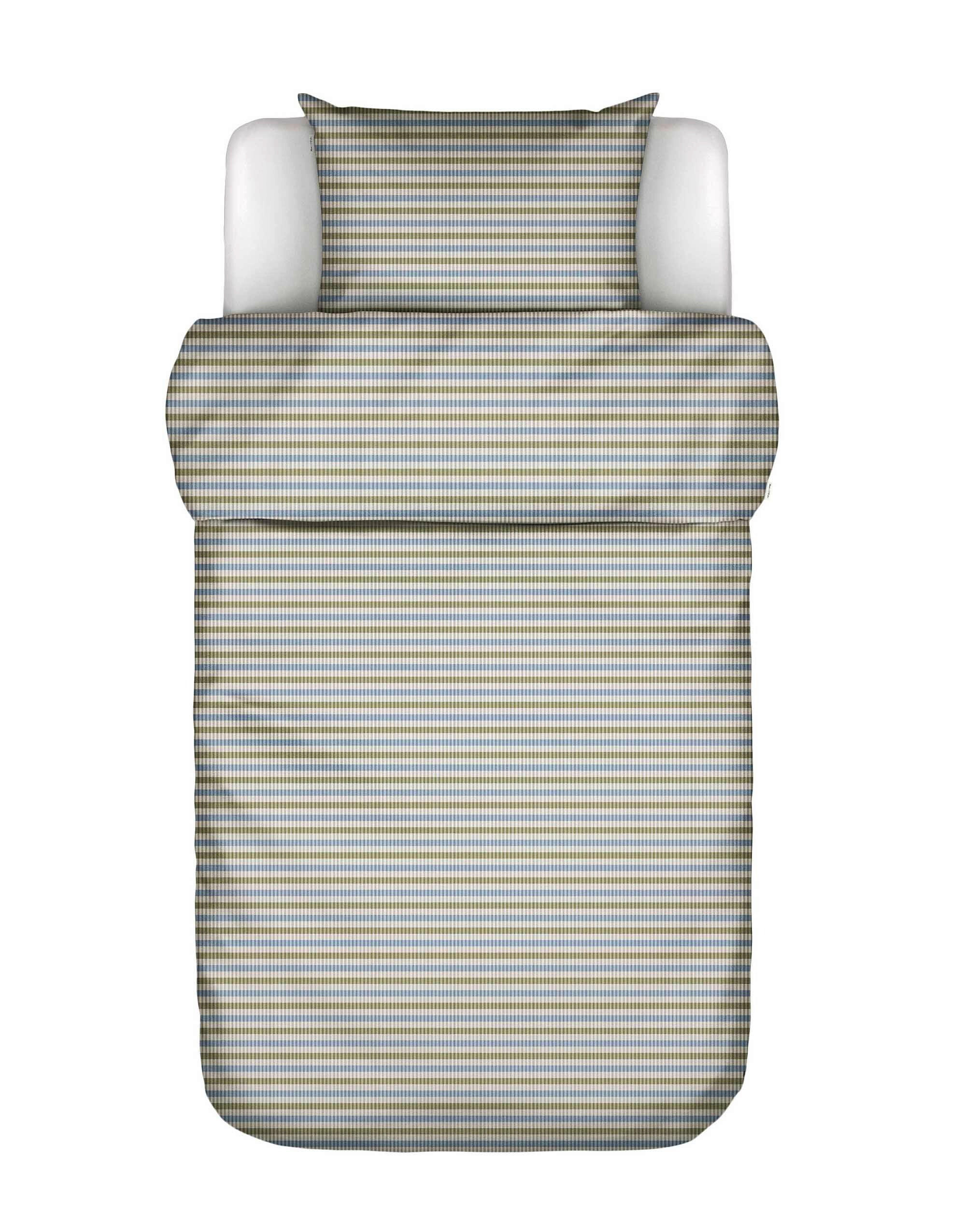 BETTWÄSCHE Olle Flanell 135/200 cm  - Blau, KONVENTIONELL, Textil (135/200cm) - Marc O'Polo