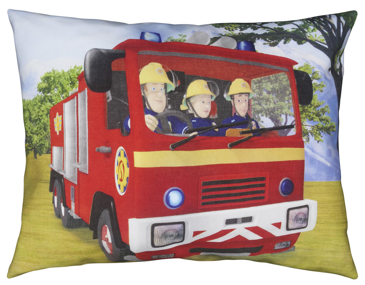 DĚTSKÉ POVLEČENÍ POŽÁRNÍK SAM 140/200 cm  - vícebarevná, Konvenční, textil (140/200cm)