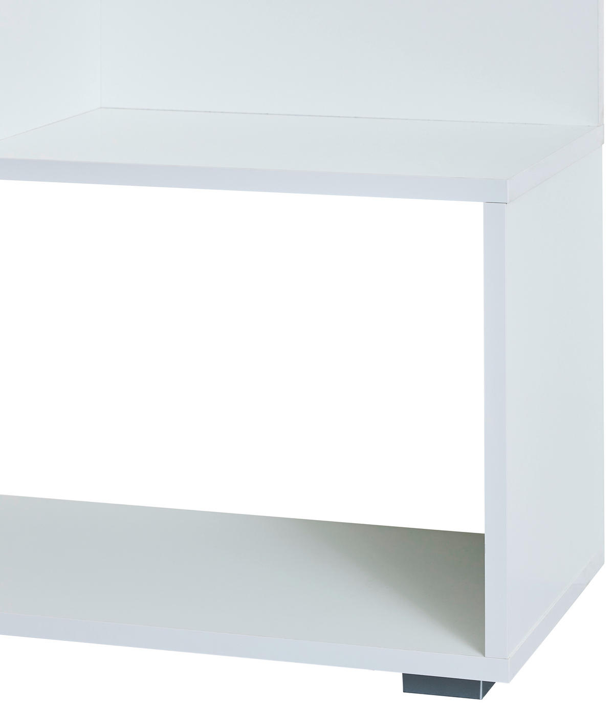 OBÝVACÍ STĚNA, bílá - bílá/barvy stříbra, Design, kompozitní dřevo/plast (277/102/35cm) - MID.YOU