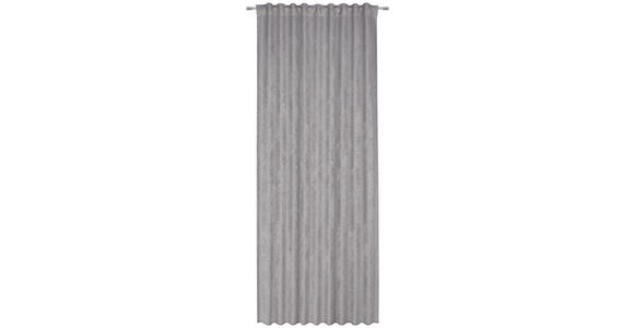 FERTIGVORHANG Verdunkelung - Grau, KONVENTIONELL, Textil (135/245cm) - Esposa