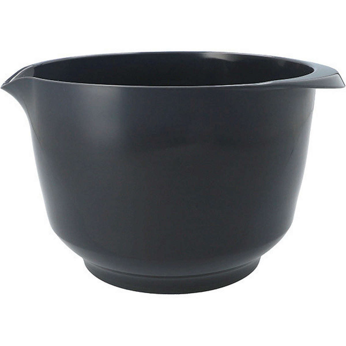 RÜHRSCHÜSSEL - Dunkelgrau, KONVENTIONELL, Kunststoff (26/15/22cm) - Birkmann
