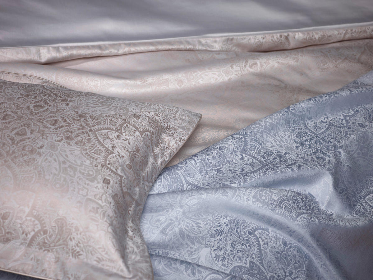 BETTWÄSCHE Shirley Damast 135/200 cm  - Taupe, Basics, Textil (135/200cm) - Curt Bauer