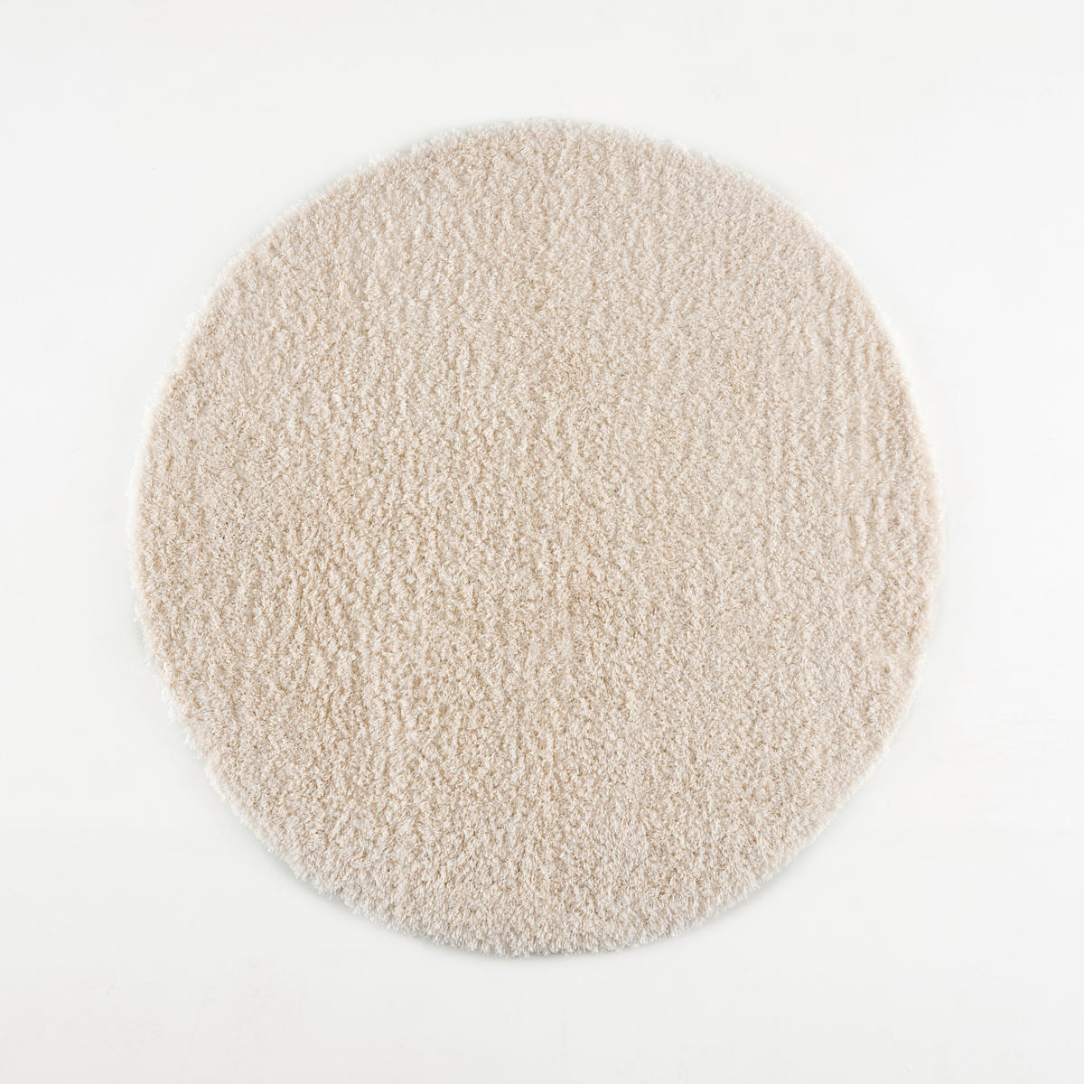 PREPROGA Z VISOKIM FLOROM Porto   tkano  krem barve  - krem barve, Konvencionalno, tekstil (120/120cm)