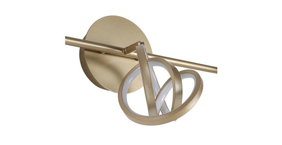 DECKENLEUCHTE    59/12/21,2 cm  - Weiß/Cappuccino, Trend, Kunststoff/Metall (59/12/21,2cm) - Novel